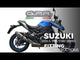 Suzuki GSXS 1000 GT 2021-2024 Exhaust GPR Slip-on Furore Evo4 Nero