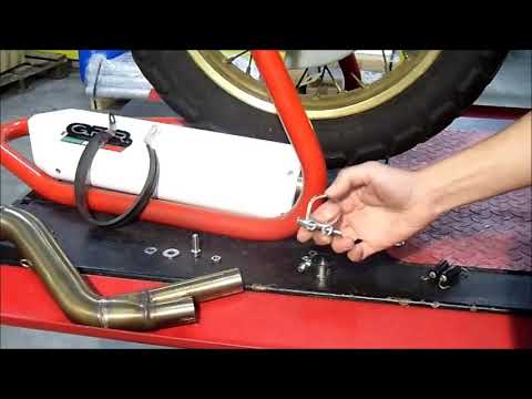 Honda Dominator Nx 650 1988-2001  Exhaust GPR Mid-Line Furore Nero