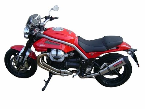 Moto Guzzi Sport 1200 8V 2008-2013 Exhaust GPR Slip-on Trioval