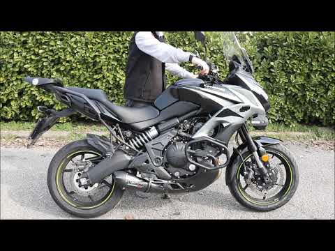 Kawasaki Versys 650 2017-2020 Exhaust GPR Full System Furore Nero
