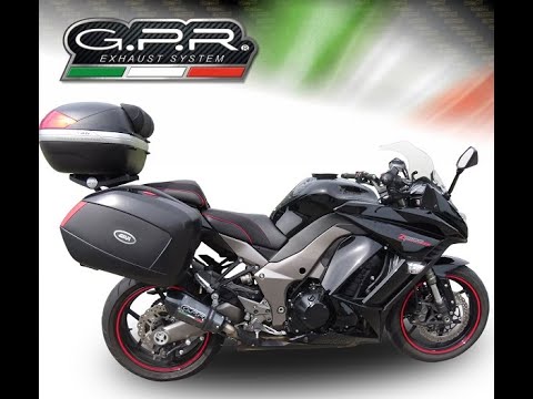 Kawasaki Z1000 Sx 2011-2016  Exhaust GPR Double Slip-on Powercone Evo