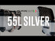 GPR Tech 55L Aluminum Universal Top Case, Silver with Mounting Plate - video 1