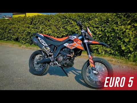 Aprilia SX 125 2021-2024 Exhaust GPR Slip-on Penta Adventure Full Titanium - video 1