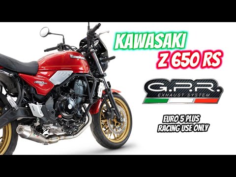 Kawasaki Z650RS 2024-2026 Exhaust GPR Full System Deeptone Inox