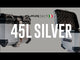 GPR Tech 45L Aluminum Universal Top Case, Silver with Mounting Plate and Backrest - video 1