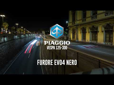 Piaggio Vespa 125 Gts-Gtv-S 2006-2016 Exhaust GPR Full System FURORE NERO