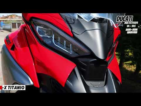 Ducati Multistrada V4 V4S 2025-2026 Exhaust GPR Slip-on Furore-X Titanio
