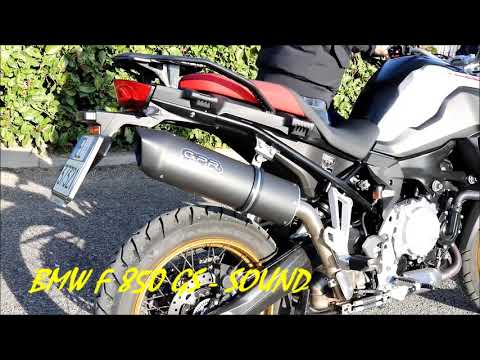 Bmw F800GS 2024-2025 Exhaust GPR Slip-on Furore Evo4 Nero