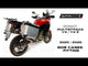 Ducati Multistrada V4 / V4S 2025-2026 GPR Tech 38+32L Aluminum Side Cases, Black with Pannier Holders - video 1