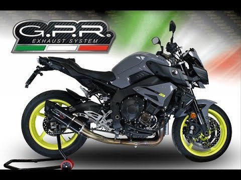Yamaha Mt-10 2016-2024 Exhaust GPR Slip-on M3 Inox 