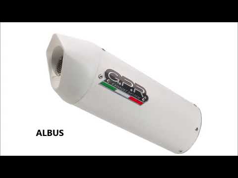KTM Egs 640 Adv - Lc4 1999-Oct.2003  Exhaust GPR Slip-on Albus Ceramic
