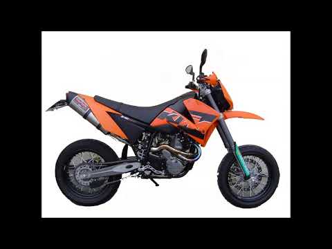 KTM Lc4 640 2005-2006 Exhaust GPR Double Slip-on Furore Nero