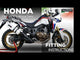 Honda CRF1000L Africa Twin 2015-2017  Exhaust GPR Slip-on Furore Nero