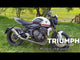 Triumph Trident 660 2025-2026 Exhaust GPR Full System M3 Inox High Level