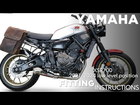 Yamaha Xsr 700 2021-2024 Exhaust GPR Full System Deeptone Inox