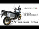Voge DS 800 Rally 2025-2026 GPR Tech 38+32L Aluminum Side Cases, Black with Pannier Holders - video 1