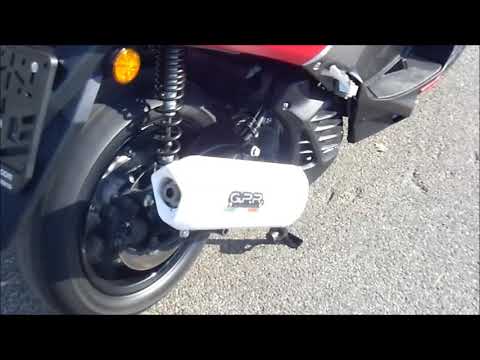 Yamaha N-Max 125 2021-2024 Exhaust GPR Full System Furore Nero