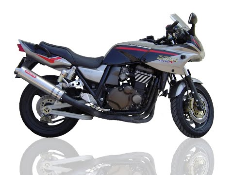 Kawasaki Zrx 1200 - R - S 2002-2008 Exhaust GPR Bolt-on Inox Tondo