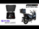 SYM ADX300 2024-2026 GPR Tech 35L Aluminum Top Case, Silver with Mounting Plate - video 1
