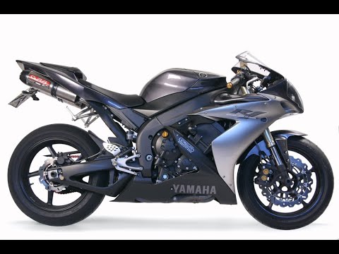 Yamaha Yzf 1000 R1 2004-06 Exhaust GPR Double Slip-on Furore Nero