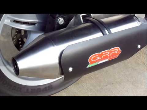 Malaguti Spidermax 500 RS 2008-2011 Exhaust GPR Slip-on Power Bomb