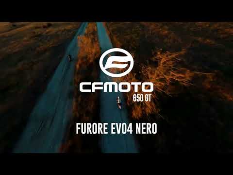 Cf Moto 650 Gt 2022-2024 Exhaust GPR Mid-Line Furore Nero