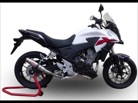 Honda CB400X 2013-2015 Exhaust GPR Slip-on Albus Ceramic