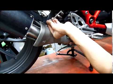 Bmw R1200R-Lc 2015-2016 Exhaust GPR Slip-on Furore Nero