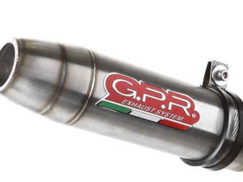 Husqvarna Smr 125 4T 2011-2013 Exhaust GPR Slip-on Deeptone Inox