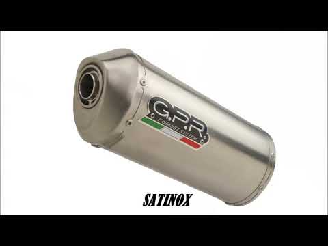 MZ Baghira 660 1998-2007 Exhaust GPR Slip-on Furore Poppy