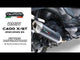 BMW C400X / C400GT 2019-2020 Exhaust GPR Full System Furore-X Scooter