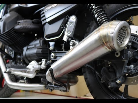 Moto Guzzi V7 III Special-St-Carb 2017-2018 Exhaust GPR Full System Vintacone