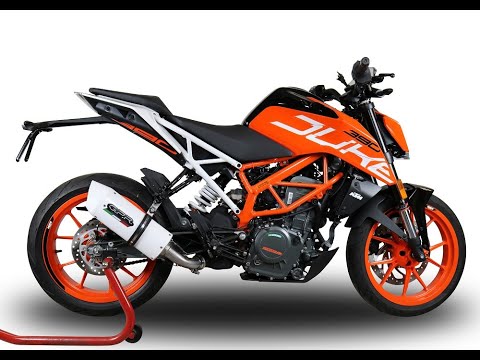 KTM Duke 390 2017-2020 Exhaust GPR Slip-on Furore Nero