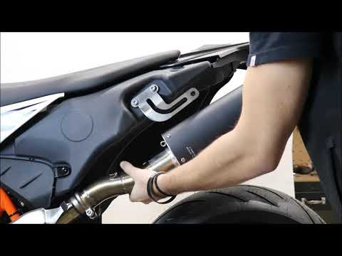 KTM Enduro 690 R 2019-2020 Exhaust GPR Slip-on Furore Evo4 Nero