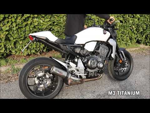 Honda CB1000R 2018-2020 Exhaust GPR Slip-on Furore Evo4 Nero