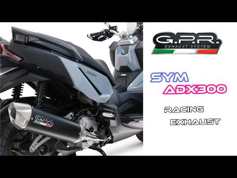 SWM ADX300 2024-2026 Exhaust GPR Full System Furore-X Scooter