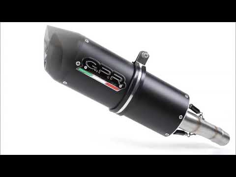 Yamaha WR250F 2001-2006 Exhaust GPR Slip-on Satinox 