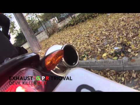 Kawasaki KLX 400 SR 2003-2004 Exhaust GPR Full System Satinox 