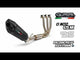CF Moto 675 NK 2024-2027 Exhaust GPR Full System GP-Revo Black Titanium - video 1