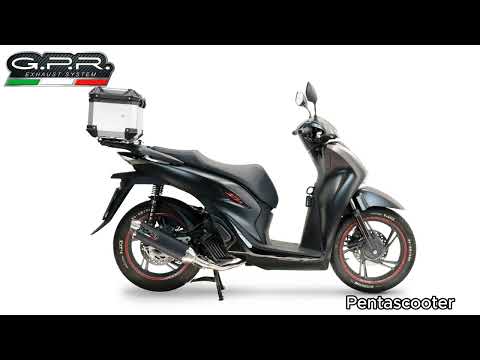 Honda SH 125I 2020-2023 Exhaust GPR Full System Furore-X Scooter