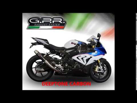Bmw S1000RR - M 2015-2016 Exhaust GPR Slip-on Furore Nero