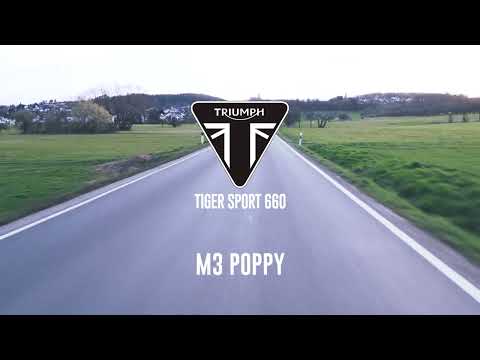 Triumph Tiger Sport 660 2022-2024 Exhaust GPR Full System M3 Poppy