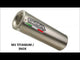 Kawasaki ZX6R 636 2003-2004  Exhaust GPR Slip-on Satinox 