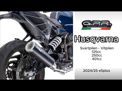 Husqvarna Svartpilen 401 2024-2025 Exhaust GPR Slip-on M3 Inox