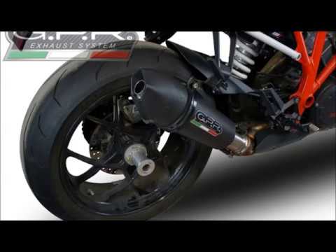 KTM Super Duke 1290 R 2014-2016  Exhaust GPR Slip-on Deeptone Inox
