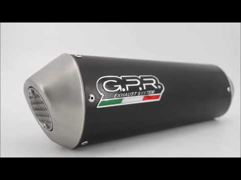 Kymco Xciting 250 2005-2006  Exhaust GPR Full System Evo4 Road