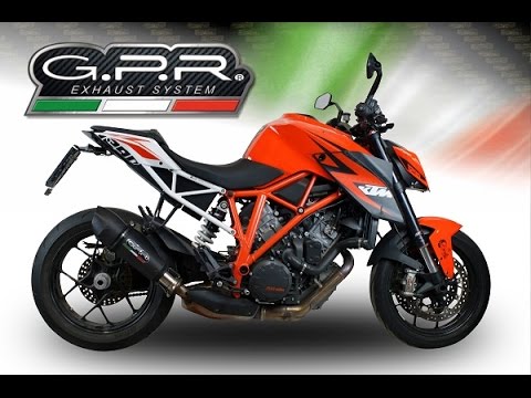 KTM Super Duke 1290 R 2017-2019 Exhaust GPR Slip-on M3 Inox 