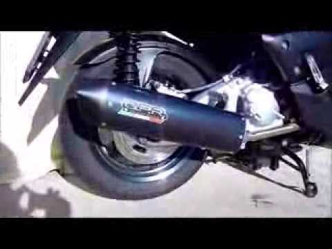 Sistema de escape completo GPR Evo4 Road para Yamaha X-Max 250 ie 2007-2009