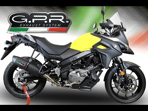 Suzuki V-Strom DL 650 2017-2020 Exhaust GPR Mid-Line Albus Evo4