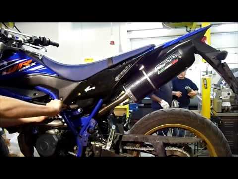 Yamaha Wr 125 X 2009-2014 Exhaust GPR Slip-on Furore Nero